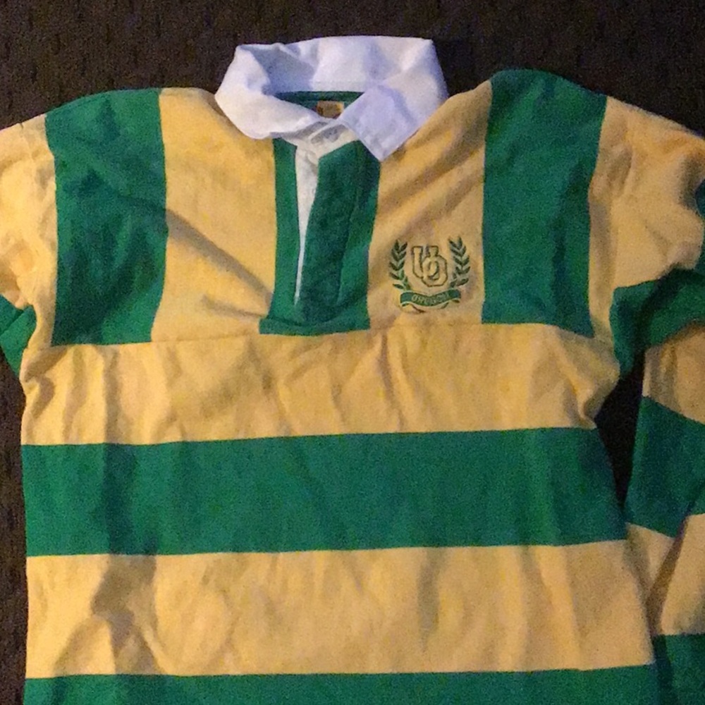 University of Oregon rugby shirt. Size L